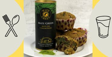 Mate Green Matcha Ceremonial, te Muffinki są pyszne !